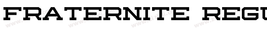 Fraternite Regular字体转换